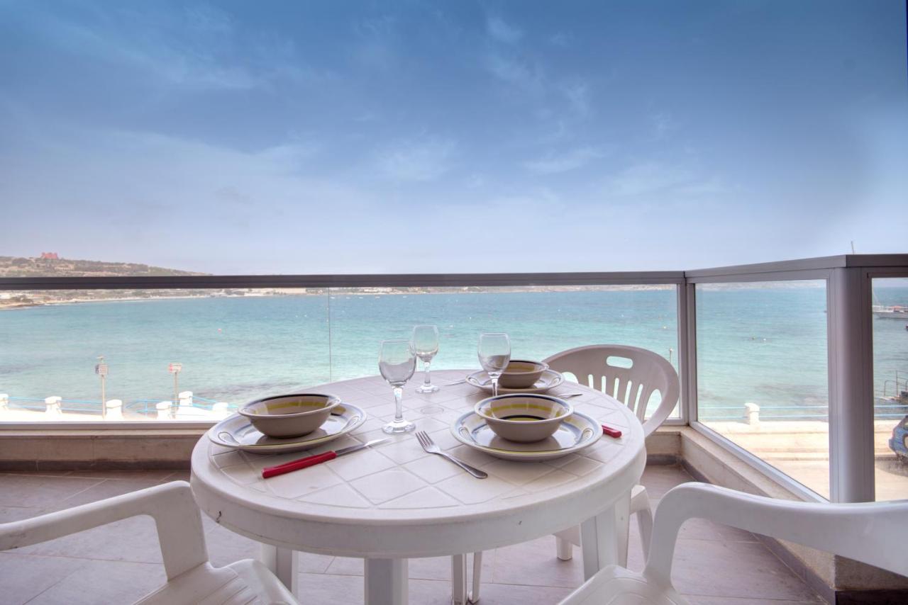Beachfront Pretty Holiday Home Mellieha Luaran gambar